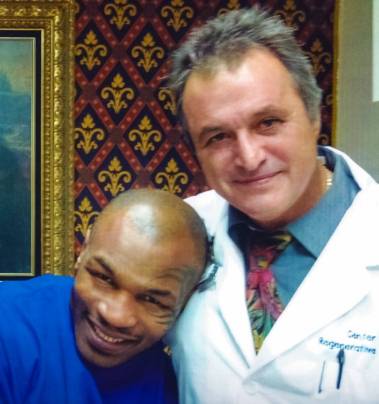 Doctor with Mike Tyson